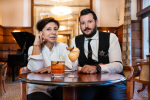 Los cocteles del "Sheriff" Luca Manni han inspirado la heladera Cinzia Otri en crear una línea de sorbetes inspirados en el Moscow Mule, "Old Fashioned" y una nueva creación  inspirado en el clásico Negron